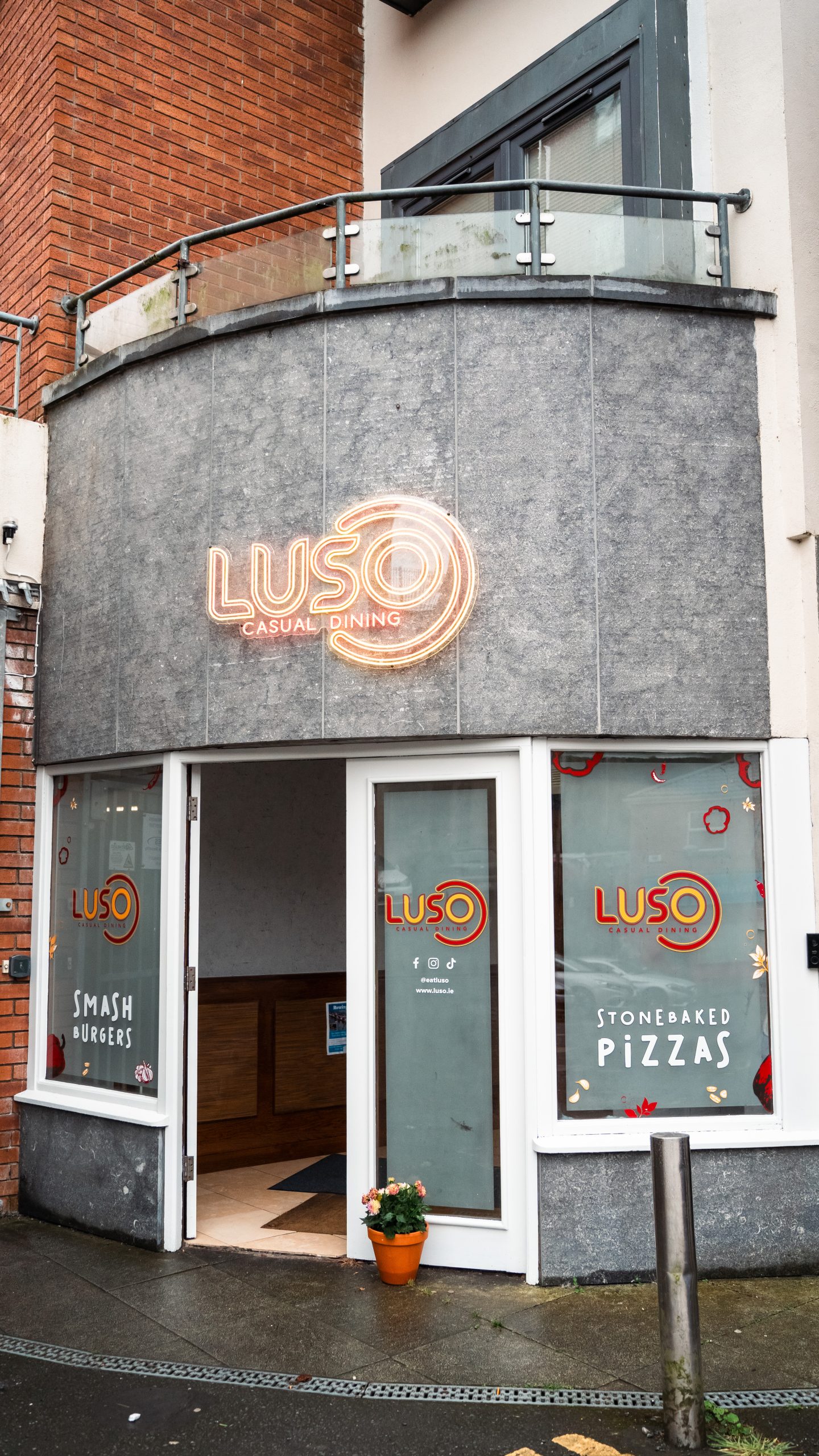 luso restaurant cavan entrance Newcourt Car Park 